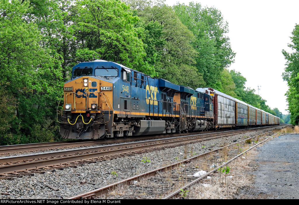 CSX 5448 on M-218
